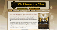 Desktop Screenshot of mrdominicsonmain.com