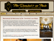 Tablet Screenshot of mrdominicsonmain.com